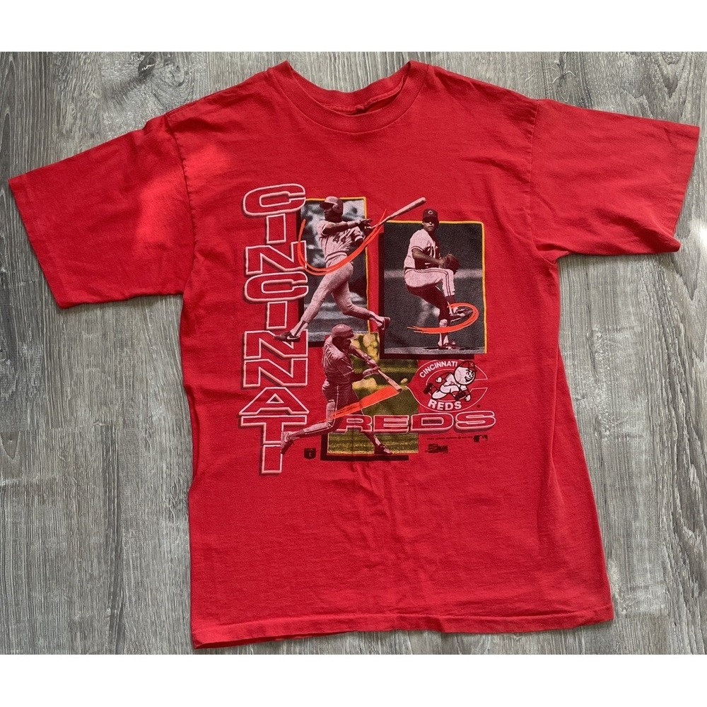 Cincinnati Reds Vintage Men's M Tshirt Salem Sportswear 1990 Larkin Davis Myers